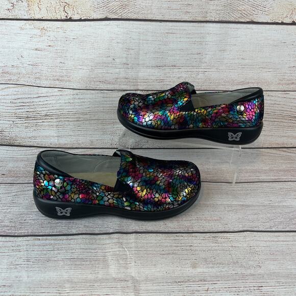 Alegria Keli Minnow Rainbow Womens Sz EU 38 US 8-8.5 Clogs - Picture 1 of 9